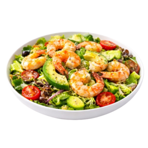 Salade avocat crevettes