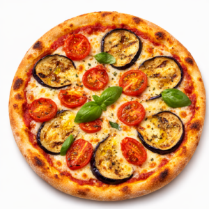Pizza aubergine